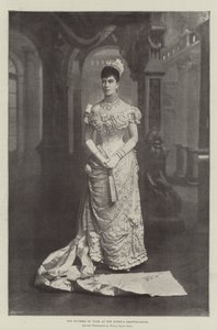 La duchesse de York au salon de la reine
