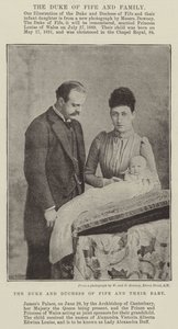 Le duc et la duchesse de Fife et leur bébé - English Photographer