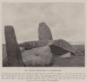 Les Monolithes Tombés à Stonehenge - English Photographer