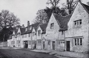 Les maisons flamandes, Corsham - English Photographer