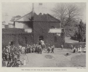 Les funérailles du duc de Beaufort à l