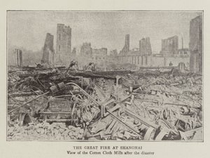 Le grand incendie à Shanghai - English Photographer