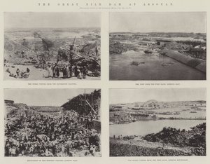 Le grand barrage du Nil à Assouan