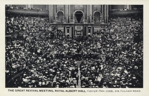 La grande réunion de réveil, Royal Albert Hall, Londres - English Photographer