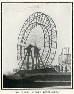 La Grande Roue à Earls Court, Londres; de The Sphere, 13 avril 1907 - English Photographer