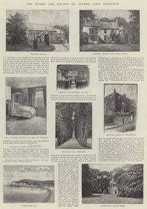 Les maisons et les lieux de Alfred Lord Tennyson