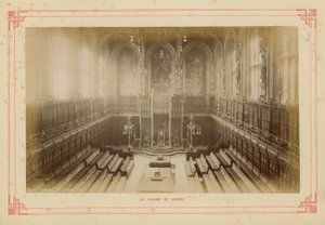 La Chambre des Lords - English Photographer