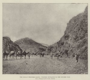 Le soulèvement de la frontière indienne, entrée ouest du col de Khyber - English Photographer