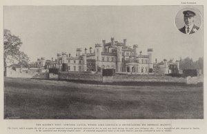 La visite du Kaiser, château de Lowther, où Lord Lonsdale reçoit Sa Majesté impériale - English Photographer