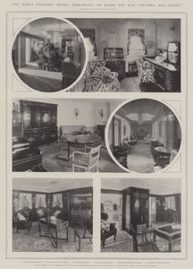 La croisière royale, appartements à bord du nouveau Victoria et Albert - English Photographer