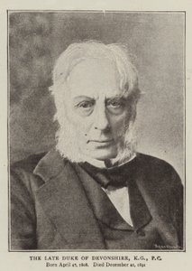 Feu le duc de Devonshire, KG, PC - English Photographer
