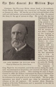 Feu le général Sir William Hope - English Photographer