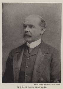 Le défunt Lord Beaumont - English Photographer