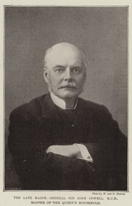 Feu le major-général Sir John Cowell, KCB, maître de la maison de la reine - English Photographer