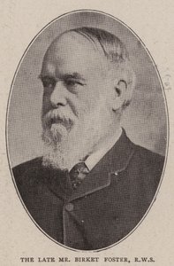 Le défunt M. Birket Foster, RWS - English Photographer