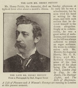 Feu M. Henry Pettitt - English Photographer