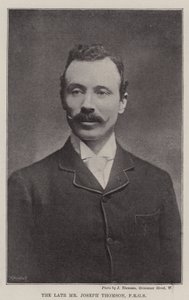 Le défunt M. Joseph Thomson, FRGS - English Photographer