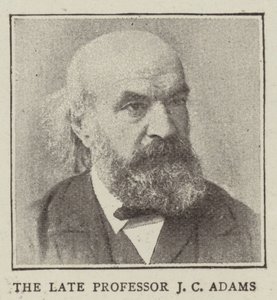 Le défunt Professeur J C Adams - English Photographer