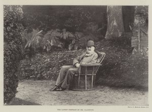 Le dernier portrait de M. Gladstone - English Photographer