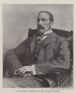 Le dernier portrait de Sir Alfred Milner - English Photographer