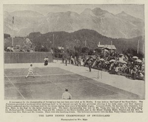 Le championnat de tennis de Suisse - English Photographer