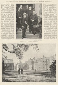 Leys School, Cambridge, ouverture des bâtiments scientifiques