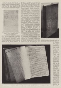 Le journal de bord du Mayflower - English Photographer