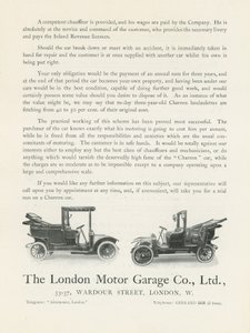 La London Motor Garage Co - English Photographer