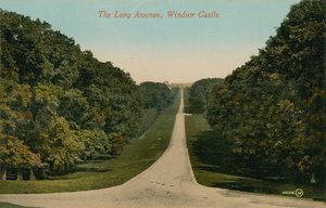 La Longue Avenue, Château de Windsor en Angleterre - English Photographer