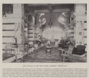 Le salon du nouvel hôtel Majestic, Harrogate - English Photographer