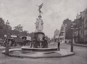 La fontaine commémorative à Park Lane - English Photographer
