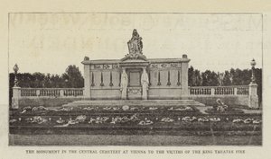 Le Monument au cimetière central de Vienne aux victimes de l