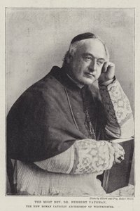 Le très révérend Dr Herbert Vaughan, le nouvel archevêque catholique romain de Westminster - English Photographer