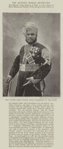 Le Munshi Abdul Harim, Secrétaire Indien de la Reine