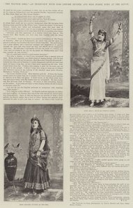 La danseuse Nautch, une interview avec Mlle Lenore Snyder et Mlle Jessie Bond au Savoy