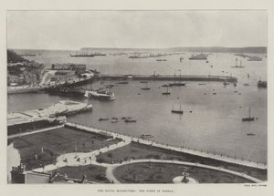 Les manœuvres navales, la flotte à Torbay