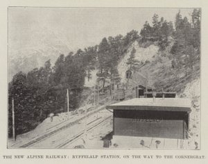 Le nouveau chemin de fer alpin, station de Ryffelalp, en route vers le Gornergrat - English Photographer