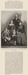 Le nouveau commandant en chef à Aldershot, le duc de Connaught, avec sa famille - English Photographer