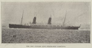 Le Nouveau Paquebot de la Cunard Line, Campania - English Photographer