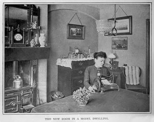 La Nouvelle Salle dans une Maison Modèle