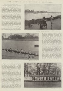 La course de bateaux Oxford et Cambridge