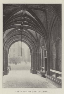 Le porche du Guildhall - English Photographer