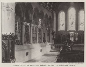 La chapelle commémorative du prince Henry de Battenberg dans l
