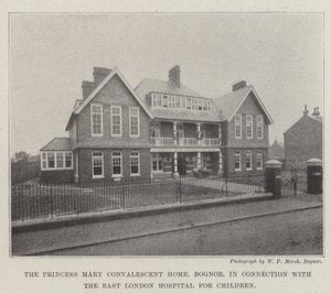 Le foyer de convalescence Princesse Mary, Bognor, en lien avec l