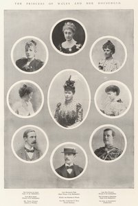 La princesse de Galles et sa maison