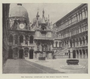 La cour principale du Palais des Doges, Venise - English Photographer