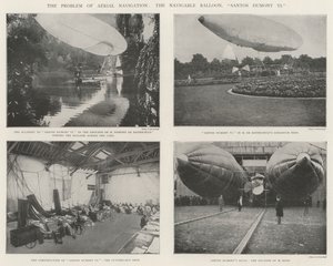 Le problème de la navigation aérienne, le ballon dirigeable, Santos Dumont VI