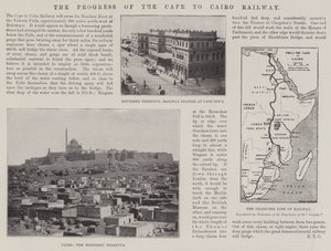 Le progrès du chemin de fer du Cap au Caire - English Photographer