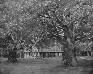 Salon de thé de la reine à Frogmore (photo n/b) - English Photographer