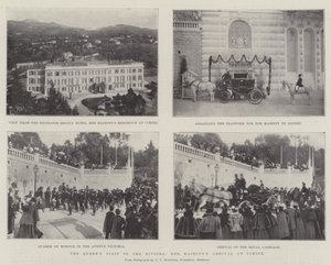 La visite de la reine à la Riviera, l